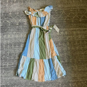 Women’s Lauren Conrad Tank Summer Dress Size S Multicolor Striped Q5